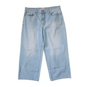 Madewell The Perfect Vintage Wide-Leg Crop Jean 33